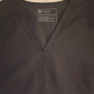 Figs XL Scrub Top